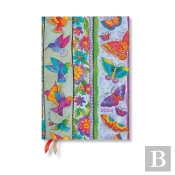 Hummingbirds & Flutterbyes (Playful Creations) Midi 12-Month Day-At-A-Time Dayplanner 2024