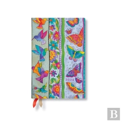 Bertrand.pt - Hummingbirds & Flutterbyes (Playful Creations) Mini 12-Month Dayplanner 2024