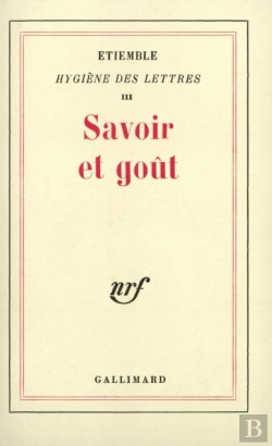 Bertrand.pt - Hygiene Des Lettres - Iii - Savoir Et Gout