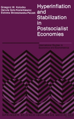 Bertrand.pt - Hyperinflation And Stabilization In Postsocialist Economies