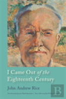 I Came Out Of The Eighteenth Century