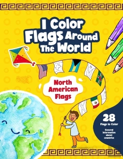 Bertrand.pt - I Color Flags Around The World - North American Flags