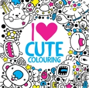 I Heart Cute Colouring