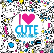 I Heart Cute Colouring
