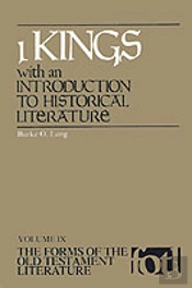 I Kings With An Introduction To Historical Literature