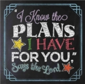 I Know The Plans I Have For You Says The
