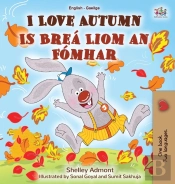 I Love Autumn (English Irish Bilingual Book For Kids)