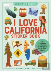 I Love California Sticker Book