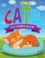 I Love Cats Coloring Book