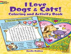 I Love Dogs & Cats! Activity & Coloring Book
