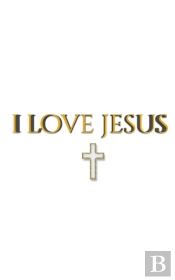 I Love Jesus Minamilist Creative Blank Journal