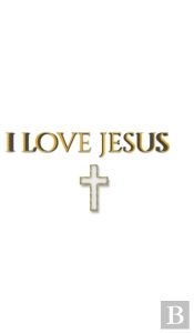 I Love Jesus Minamilist Creative Blank Journal