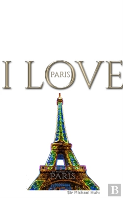 Bertrand.pt - I Love Paris  Eiffel Tower Creative Blank Journalsir Michael Huhn  Designer Edition