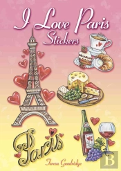 I Love Paris Stickers