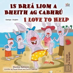 Bertrand.pt - I Love To Help (Irish English Bilingual Book For Kids)
