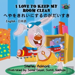 Bertrand.pt - I Love To Keep My Room Clean (English Japanese Bilingual Book)