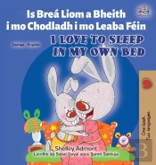 I Love To Sleep In My Own Bed (Irish English Bilingual Book For Kids)