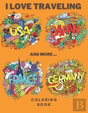 I Love Traveling Coloring Book