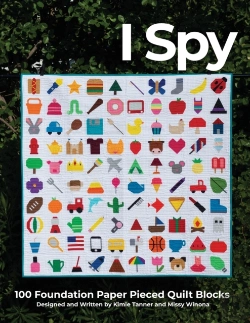Bertrand.pt - I Spy 100 Foundation Paper Pieced Quilt Blocks