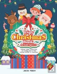 I Spy Christmas Book For Kids Ages 2-5