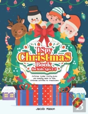 I Spy Christmas Book For Kids Ages 2-5