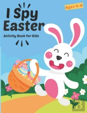 I Spy Easter Activity Book For Kids Ages 4-8