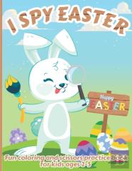 I Spy Easter Book For Kids Ages 2-5