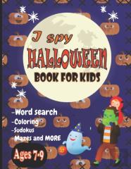I Spy Halloween Book For Kids