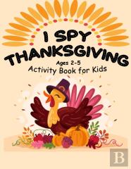 I Spy Thanksgiving Activity Book For Kids Ages 2 - 5