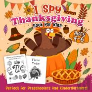 I Spy Thanksgiving Book For Kids