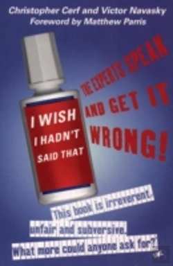 Bertrand.pt - I Wish I Hadnâ€™T Said That