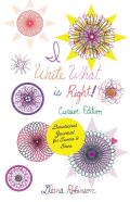 I Write What Is Right! Cursive Edition Devotional Journal For Tweens & Teens