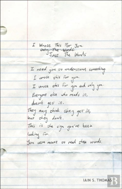 Bertrand.pt - I Wrote This For You: Just The Words