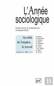 Iad - Annee Sociologique 2003 - Vol. 53 - N  2