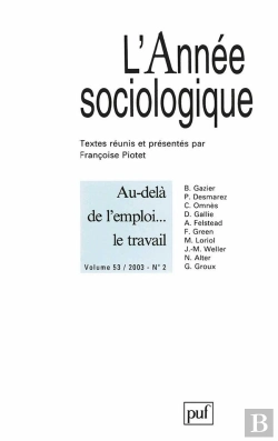 Bertrand.pt - Iad - Annee Sociologique 2003 - Vol. 53 - N  2