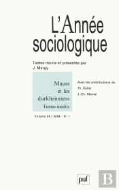 Iad - Annee Sociologique 2004 - Vol. 54 - N  1