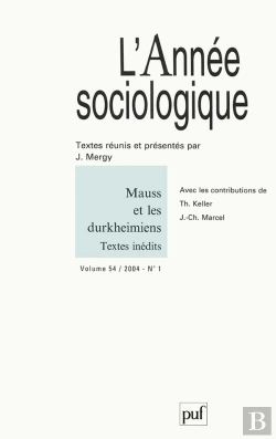 Bertrand.pt - Iad - Annee Sociologique 2004 - Vol. 54 - N  1
