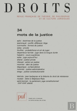 Bertrand.pt - Iad - Droits N 34 2-2001 - Mots De La Justice