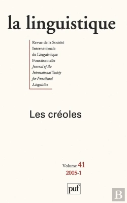 Bertrand.pt - Iad - Linguistique 2005 Vol.41 N 1 Les Creoles