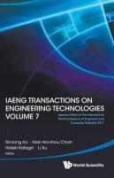 Iaeng Transactions On Engineering Technologies Volume 7 - Special Edition Of The International Multiconference Of Engineers And Computer Scientists 2011