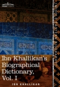 Bertrand.pt - Ibn Khallikan'S Biographical Dictionary, Vol. I (In 4 Volumes)