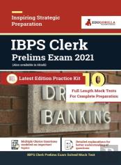 Ibps Clerk Prelims 2021 10 Mock Test For Complete Preparation