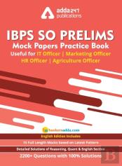 Ibps So Prelims Mock Paper Practice Book For It Officer/ Agriculture Officer/ Marketing Officer/ Hr Officer (In English Printed Edition)
