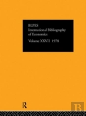 Ibss: Economics: 1978 Volume 27