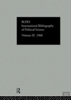 Bertrand.pt - Ibss: Political Science: 1960 Volume 9