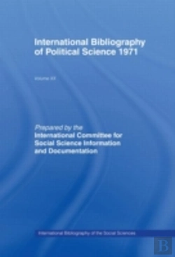 Bertrand.pt - Ibss: Political Science: 1971 Volume 20