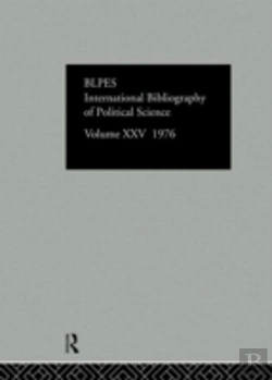Bertrand.pt - Ibss: Political Science: 1976 Volume 25