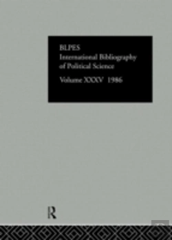 Bertrand.pt - Ibss: Political Science: 1986 Volume 35