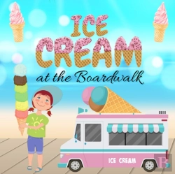 Bertrand.pt - Ice Cream At The Boardwalk - National Ice Cream Day, Ice Cream Books For Children, Ice Cream Books