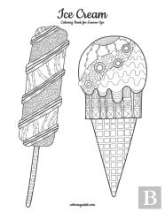Ice Cream Coloring Book For Grown-Ups 1